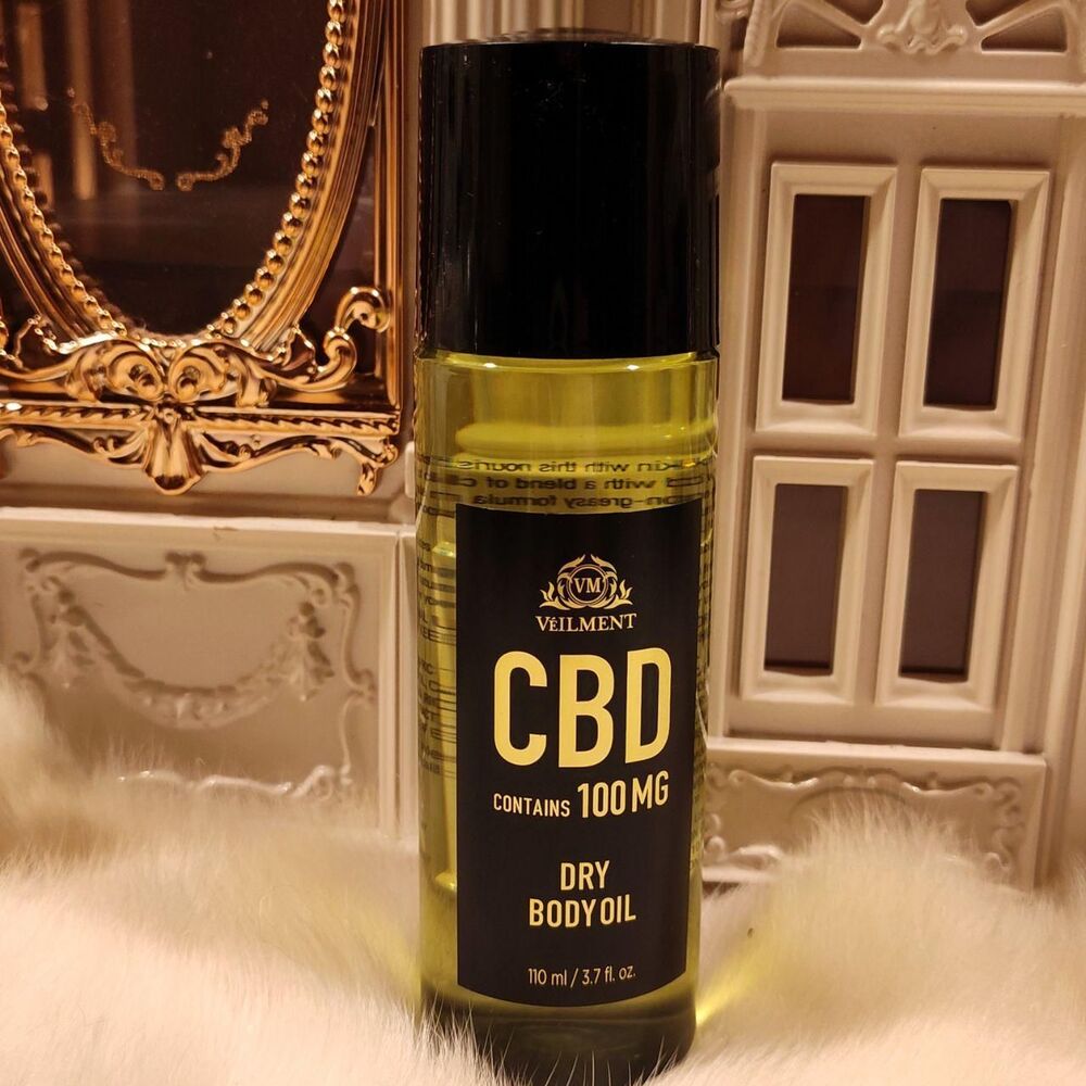 Avon Veilment CBD Dry Body Oil by Avon 3.7 fl oz 100mg of CBD non greasy
